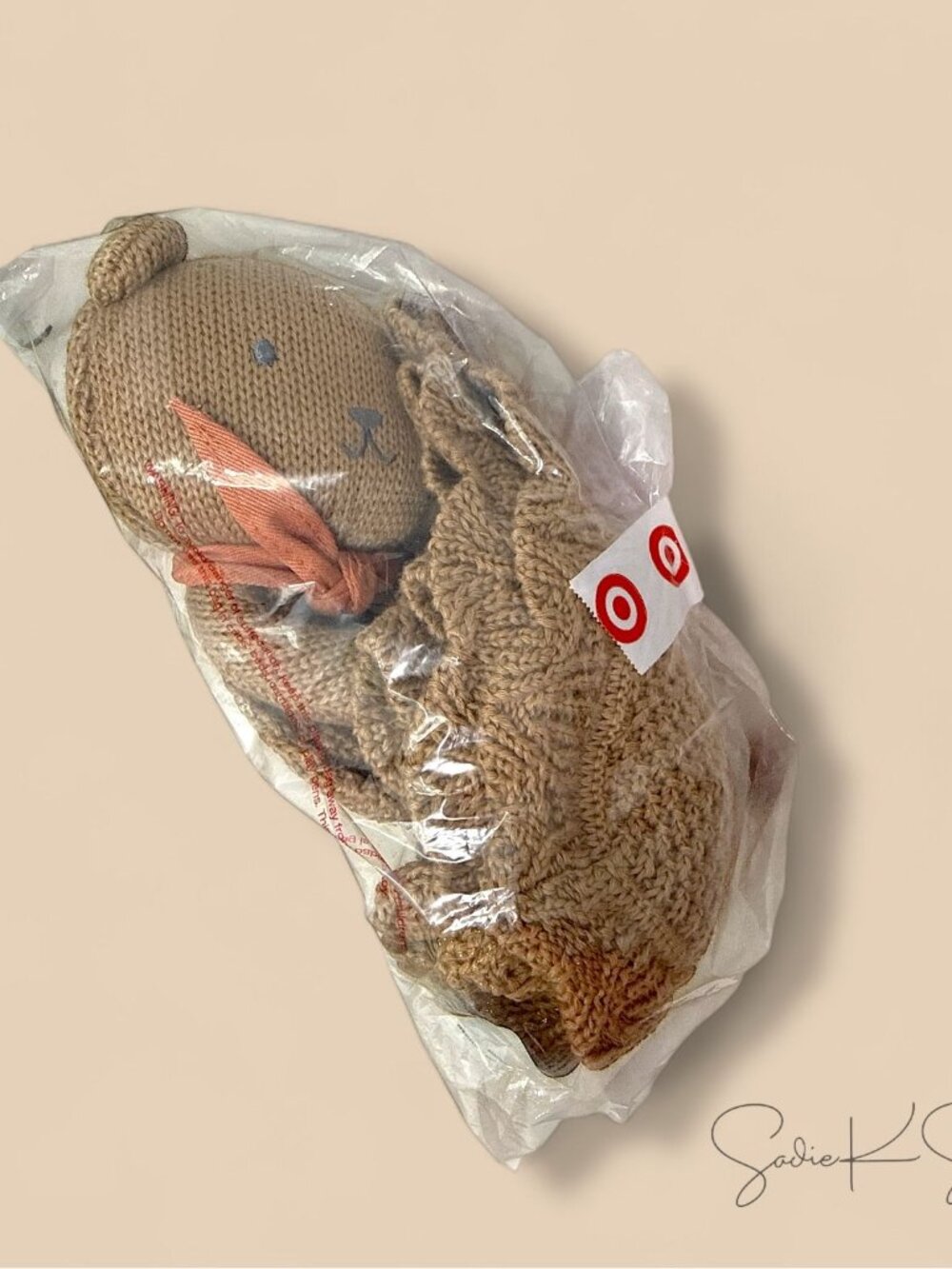 Brown Bear Security Blanket‎ Nursery Lovey - Hearth & Hand Magnolia, Target - Picture 4 of 4